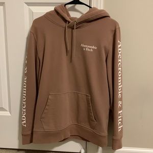 Cream Abercrombie and Fitch Hoodie